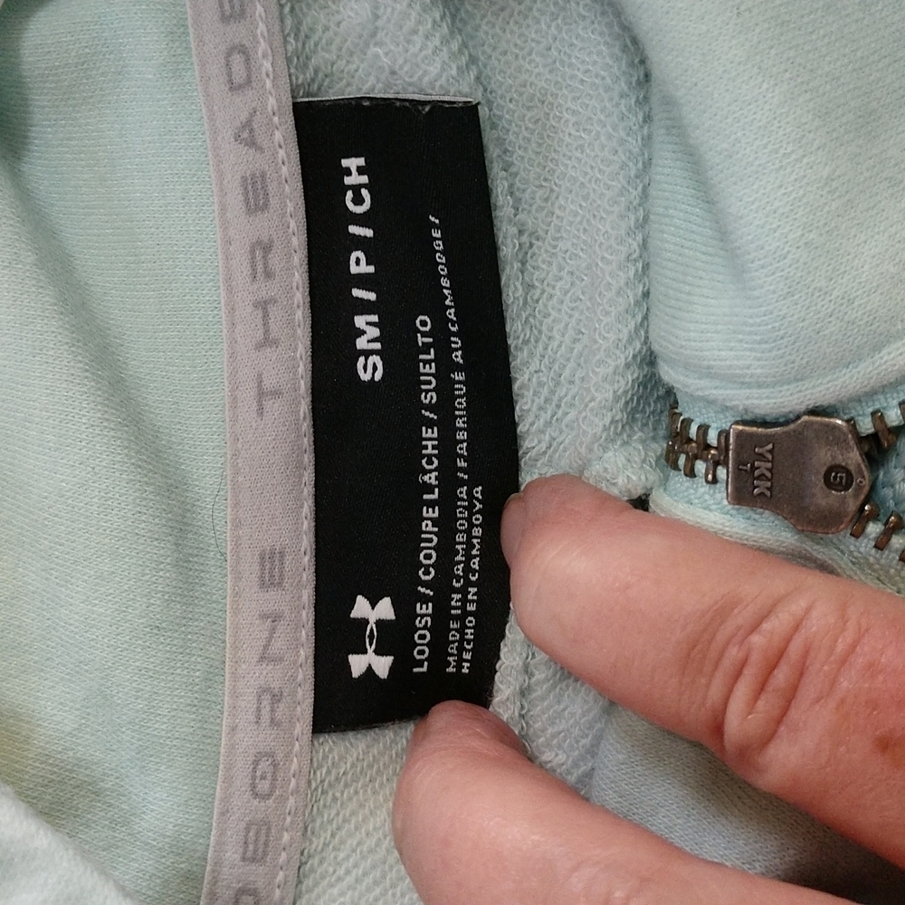 Women's Under Armour Full Zip Athletic Jacket Size S - Picture 5 of 8